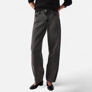 Black Baggy Dad Levi’s